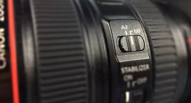 فوکوس نکردن لنز در دوربین کانن